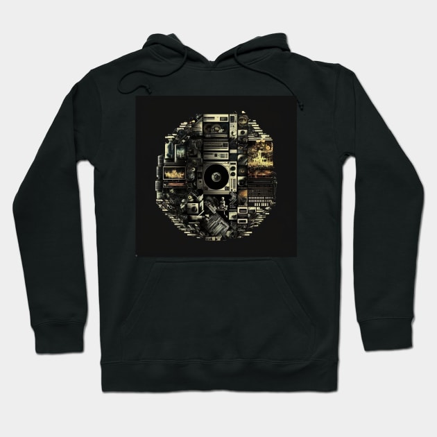 Synth Fusion Hoodie by Imagier